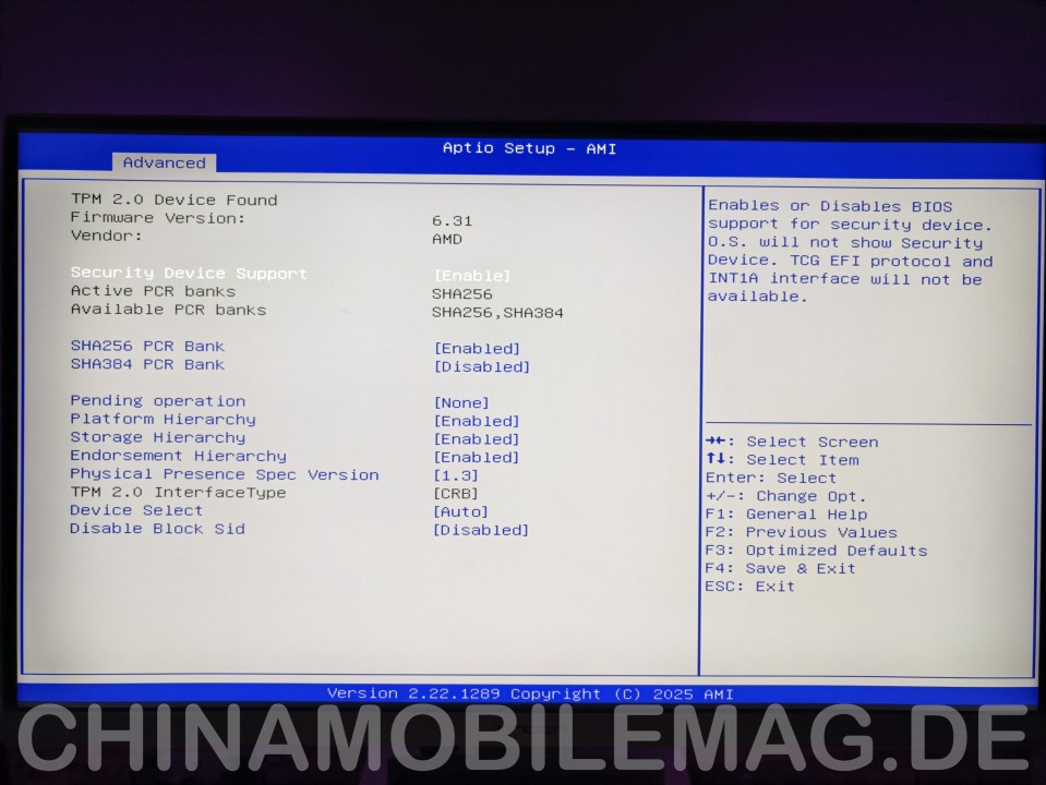 Acemagic M1 7735HS BIOS UEFI