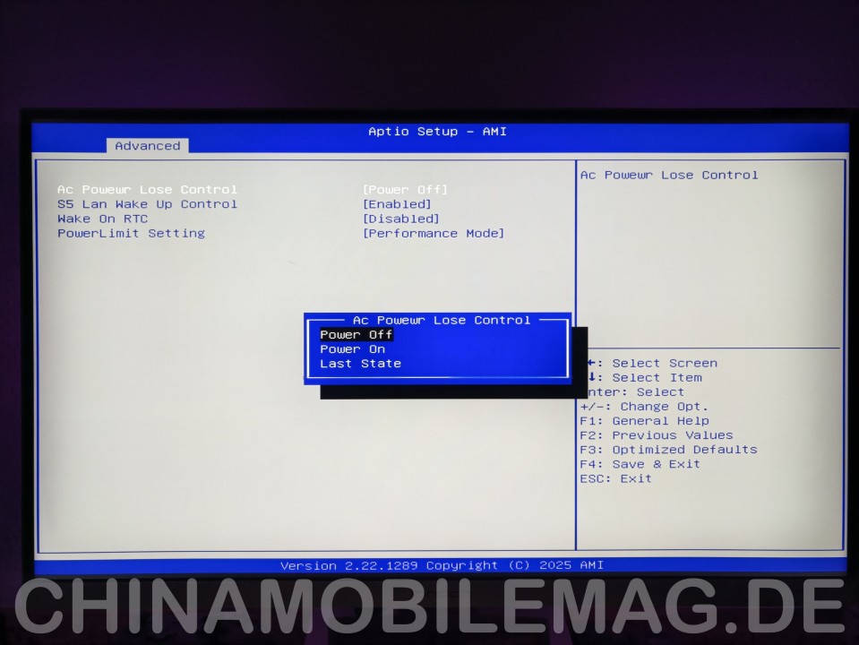 Acemagic M1 7735HS BIOS UEFI