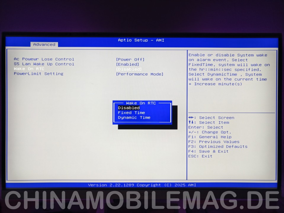 Acemagic M1 7735HS BIOS UEFI