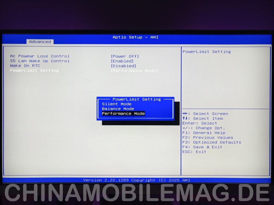 Acemagic M1 7735HS BIOS UEFI