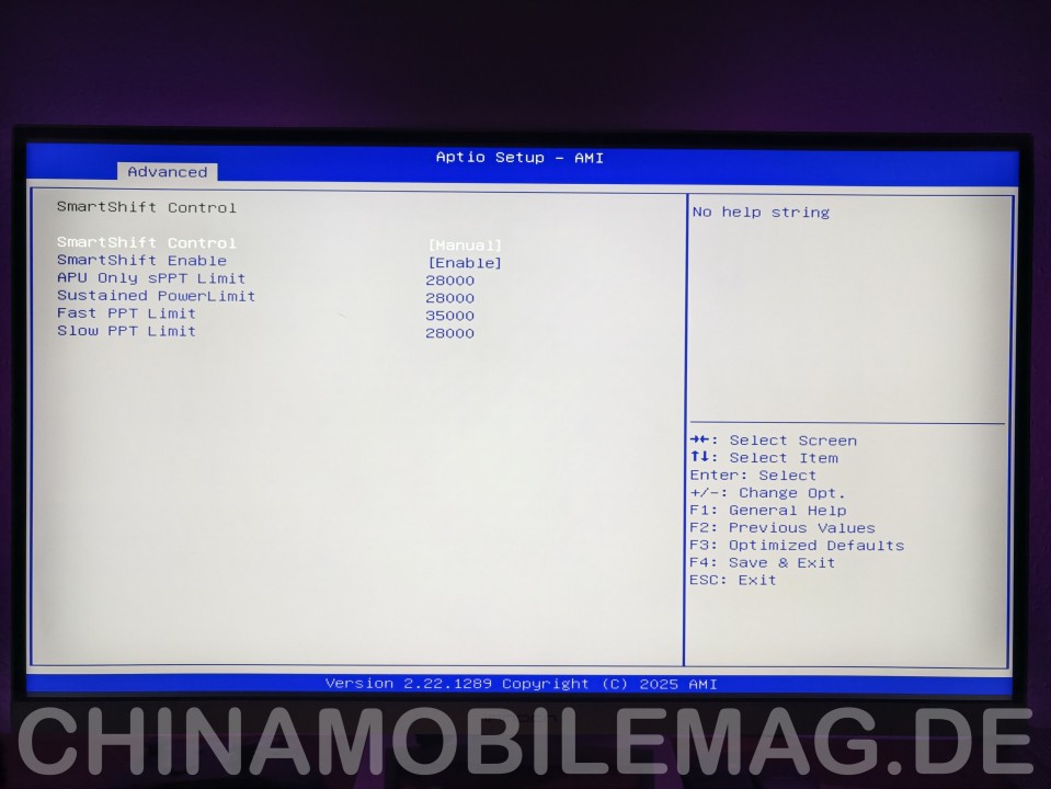Acemagic M1 7735HS BIOS UEFI