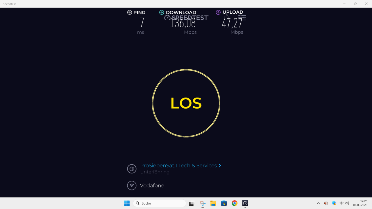 Acemagic M1 7735HS WLAN Benchmark 1