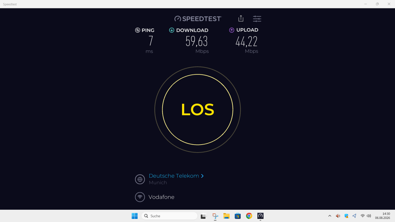 Acemagic M1 7735HS WLAN Benchmark 2