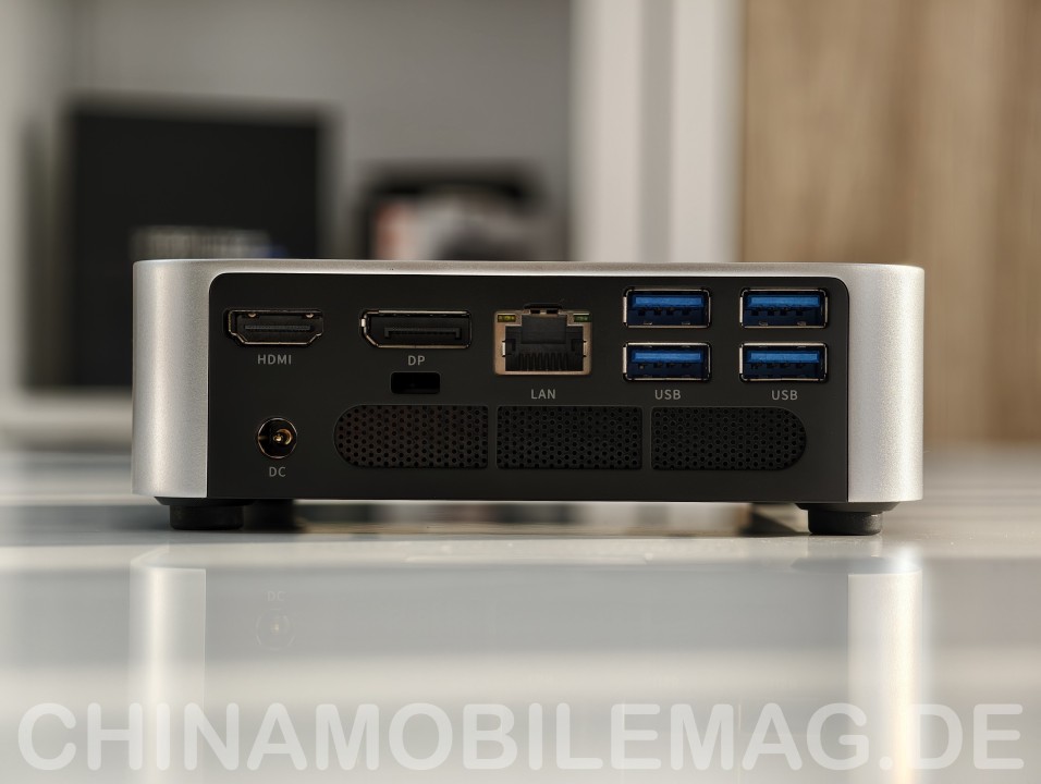 Acemagic M1 Anschlüsse Rückseite