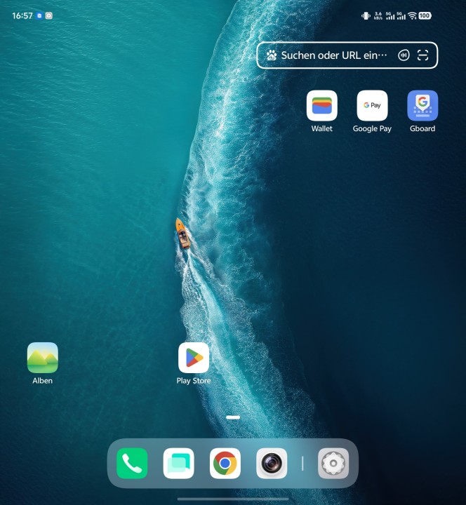 Vivo X Fold 6 Launcher Innendisplay