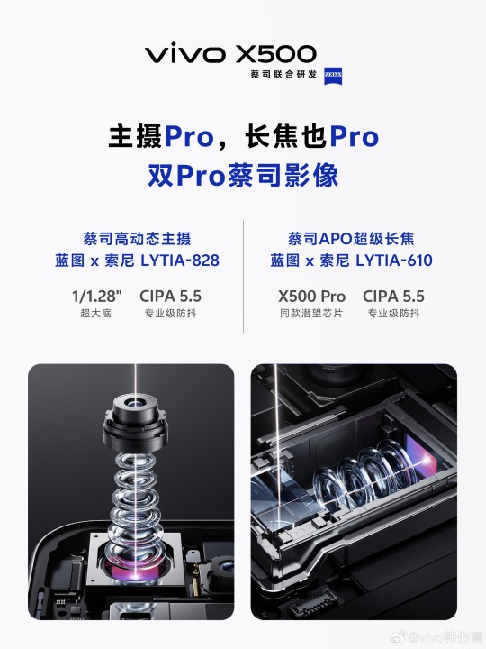 Vivo X500 Teaser
