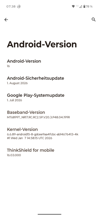 Motorola Edge 70 Pro Software