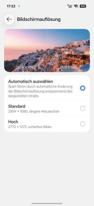 Oppo Find X10 Pro Max Display Einstellungen