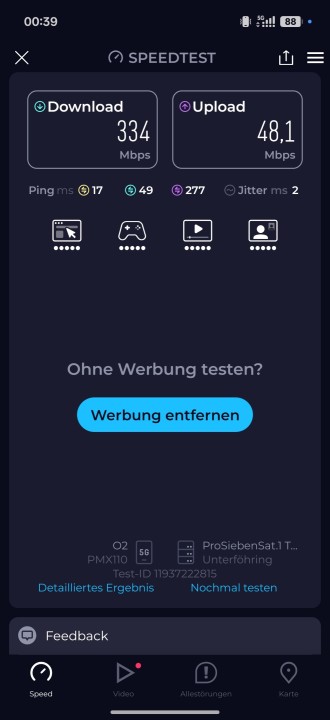 Oppo Find X10 Pro Max 5G Speed Test