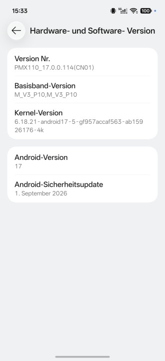 Oppo Find X10 Pro Max Software