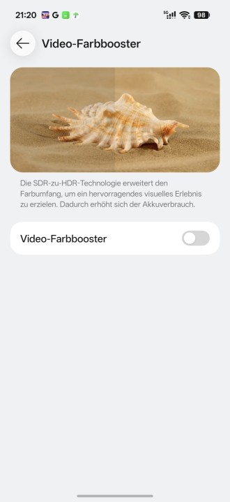 OnePlus 16 Display Einstellungen