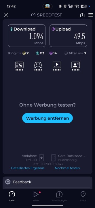 OnePlus 16 WLAN Speed Test 1