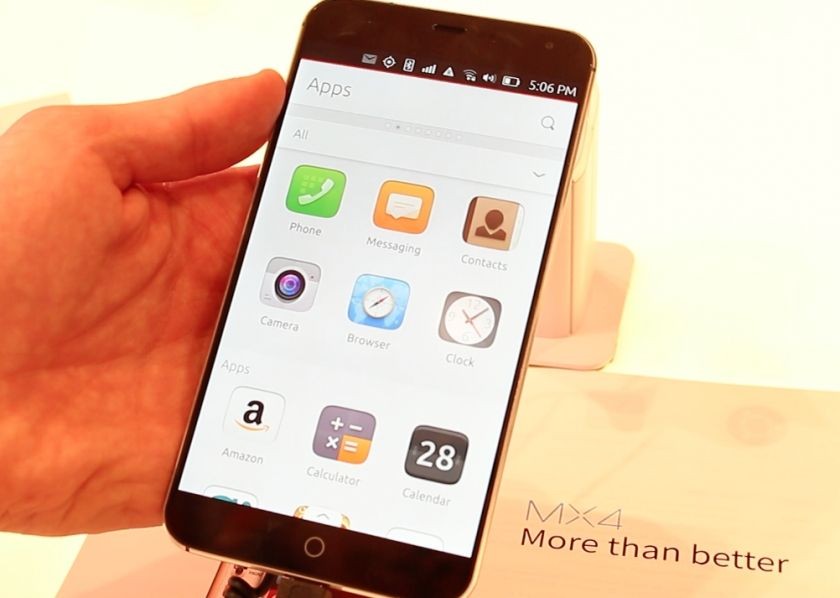 Meizu MX4 Ubuntu Edition im Gizchina.it Hands-On Video