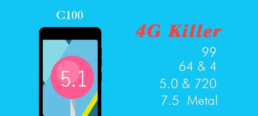 Bluboo C100: Low-Cost 64-Bit Kracher mit Android 5.1 Lollipop