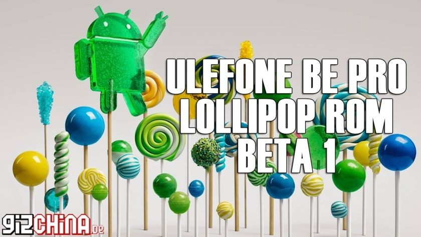 Ulefone Be Pro Android 5.0 Lollipop Beta 1 Hands-On Video
