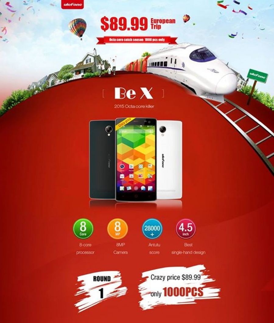 Ulefone Be X kostet nur 72€