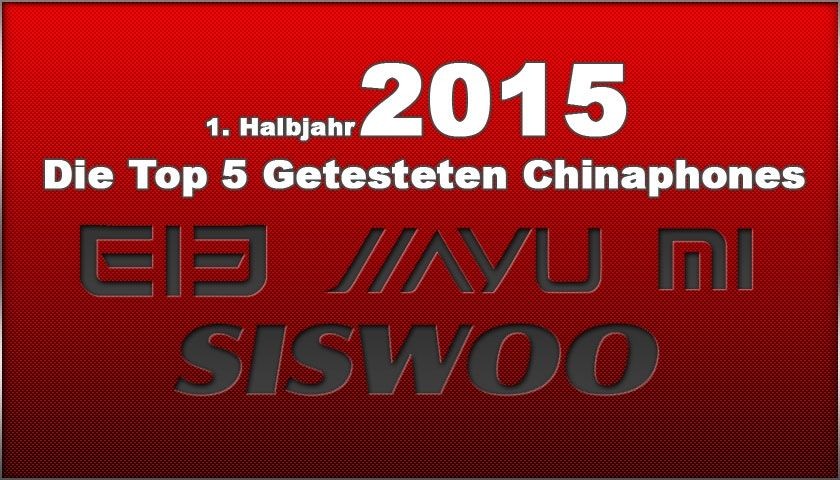 Die Top 5 der getesteten Smartphones des 1. Halbjahres 2015