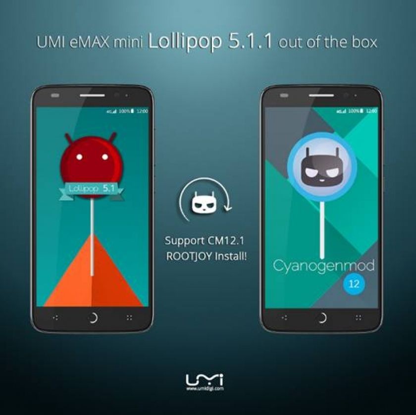 Neue Details zum UMi Emax Mini, kommt mit Android 5.1.1