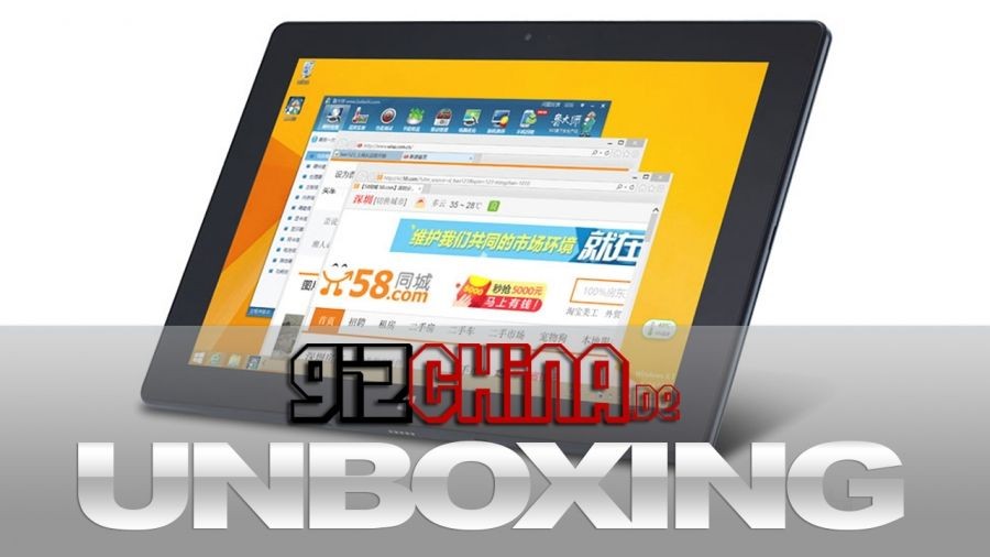 Pipo W3 Unboxing