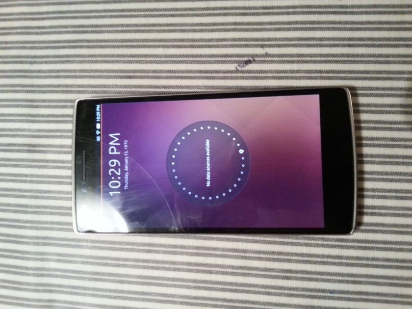 Ubuntu für Smartphones auf dem OnePlus One