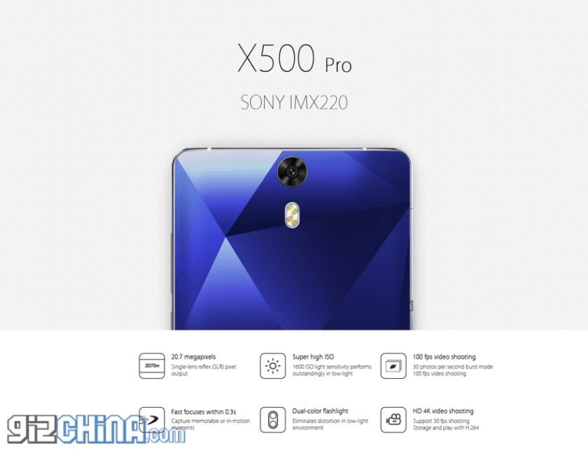 Bluboo X500: High-End Smartphone wird in zwei Versionen erhältlich sein