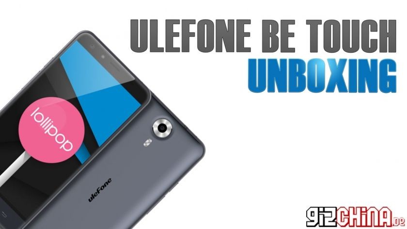 Unboxing des Ulefone Be Touch