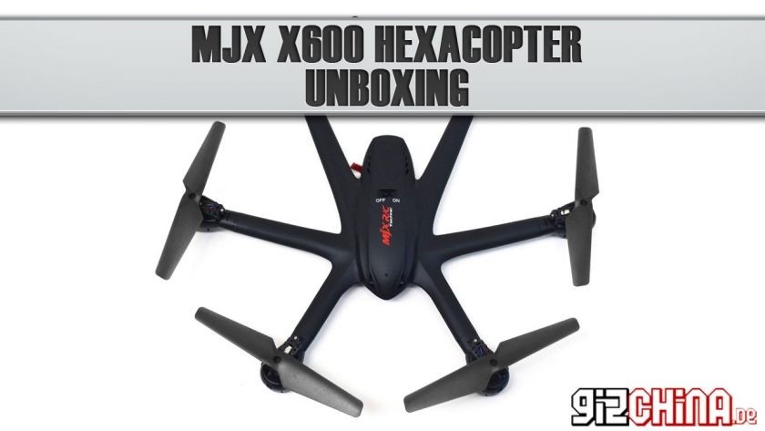 Unboxing des Hexacopters MJX X600