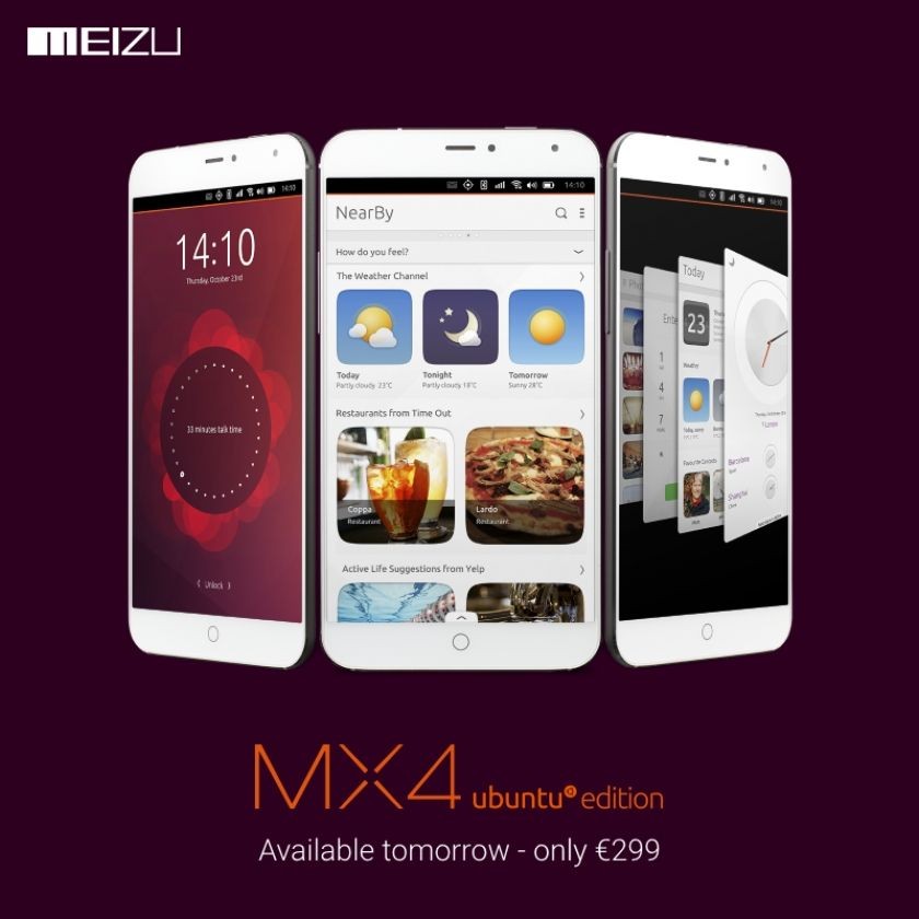 Ubuntu-Version des Meizu MX4 kommt für knapp 300 Euro nach Europa