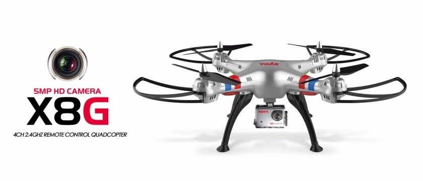 Neuer Syma-Quadcopter X8G mit GoPro-Klon als Kamera jetzt zum Sonderpreis verfügbar