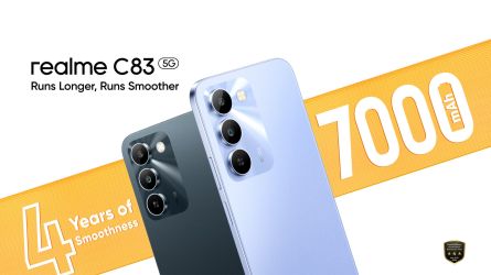 Realme C83: Neues Budget-Smartphone mit 7000mAh Akku und 144Hz Display vorgestellt
