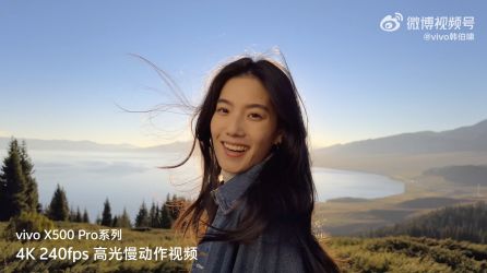 Neuer Vivo X500 Pro Teaser: 4k240 Zeitlupenvideo bestätigt, bis zu 4k960 per KI-Interpolation geplant