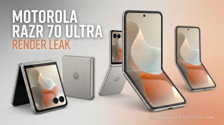 Motorola Razr 70 Ultra: Erste Renderbilder zeigen kaum verändertes Design mit neuem Finish