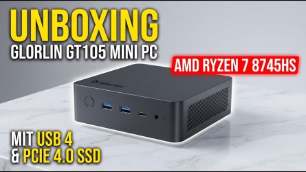 Glorlin GT105 8745HS Unboxing & Teardown