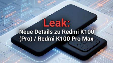 Redmi K100 (Pro?) Leak deutet auf Tele-Makro-Kamera hin