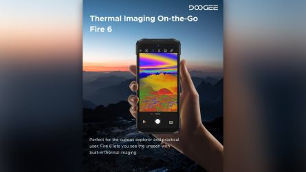 Doogee Fire 6: Günstiges Handy mit Wärmebildkamera