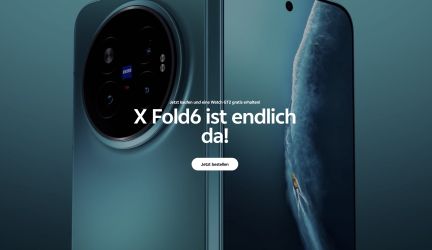 Vivo X Fold 6 Europa Start: 2.199 Euro für das Foldable mit 200MP Zeiss Kamera