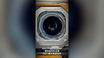 Neuer Vivo X500 Pro Max Teaser: 3-Grad Gimbal OIS und CIPA 7.0 für die Zeiss Hauptkamera