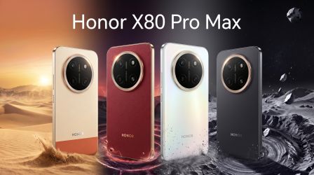 Honor X80 Pro Max bietet 11.000mAh Akku und extrem helles Display