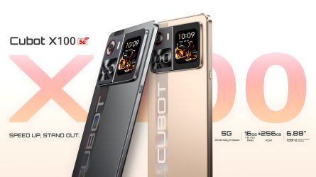 Cubot X100: Günstiges 5G-Smartphone mit Zweitdisplay vorgestellt