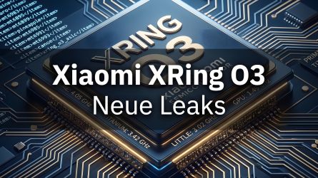Weiterer Code Leak mit Details zum Xiaomi XRing O3 Chip
