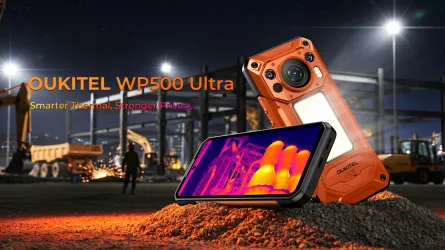 Oukitel WP500 Ultra: Rugged-Smartphone mit Wärmebildkamera und Hardware-Kill-Switch