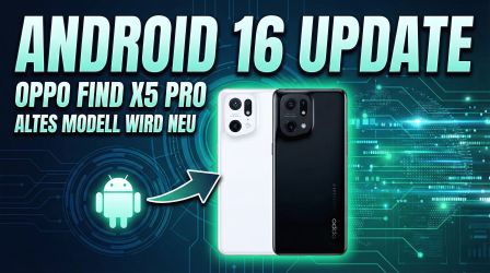 Oppo Find X5 Pro erhält Update auf Android 16