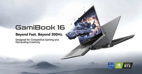 Blackview GamiBook 16: Gaming Notebook mit RTX 5060 Mobile und 300Hz Display vorgestellt