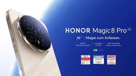 Honor Magic 8 Pro startet in Deutschland