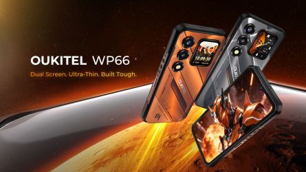 Oukitel WP66 vorgestellt: 5G Outdoor Smartphone mit Dual Screen und "schlanker" Silhouette