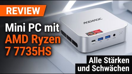Acemagic M1 (AMD Ryzen 7 7735HS) Testbericht