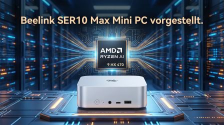 Beelink SER10 Max vorgestellt: Mini PC mit AMD Ryzen AI 9 HX 470 ab sofort verfügbar
