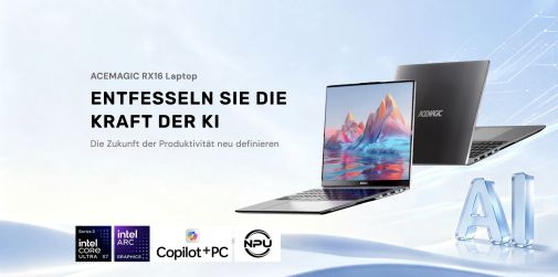 Acemagic RX16 vorgestellt: Intel Core Ultra X7 358H, 24GB RAM und 1.199€ Preis in Deutschland