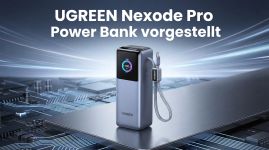 UGREEN Nexode Pro: 25.000mAh Powerbank mit integrierten Kabeln & 200W in Deutschland erhältlich