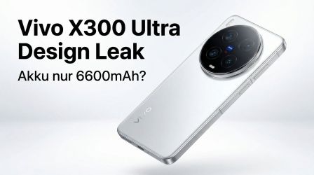 Vivo X300 Ultra: Kameraspezifikationen erneut bestätigt, Leak zeigt kleineren Akku und Design